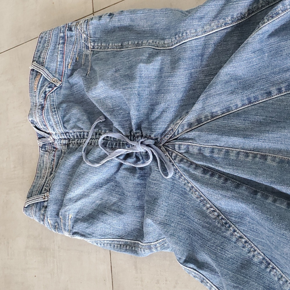VINTAGE CANDIES DENIM SKIRT Size 5 - Picture 4 of 10